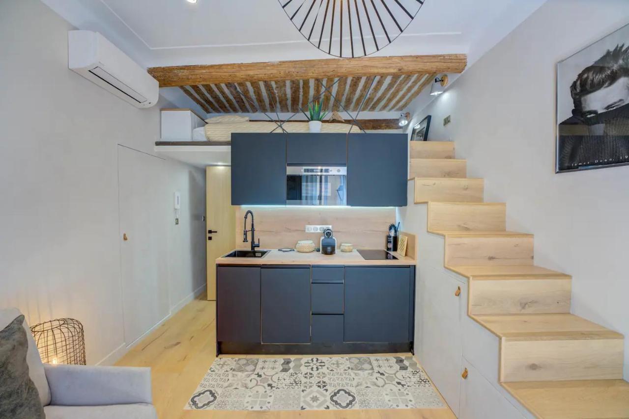 Duplex Studio Apt Mezzanine Near Shops & Cafes Antibes Eksteriør bilde