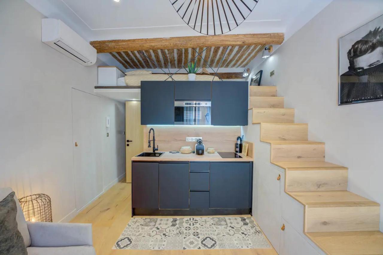 Duplex Studio Apt Mezzanine Near Shops & Cafes Leilighet Antibes Eksteriør bilde