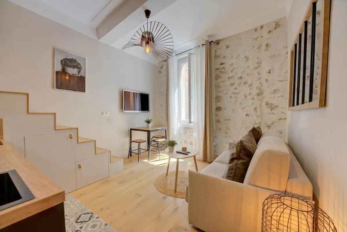 Duplex Studio Apt Mezzanine Near Shops & Cafes Antibes Eksteriør bilde