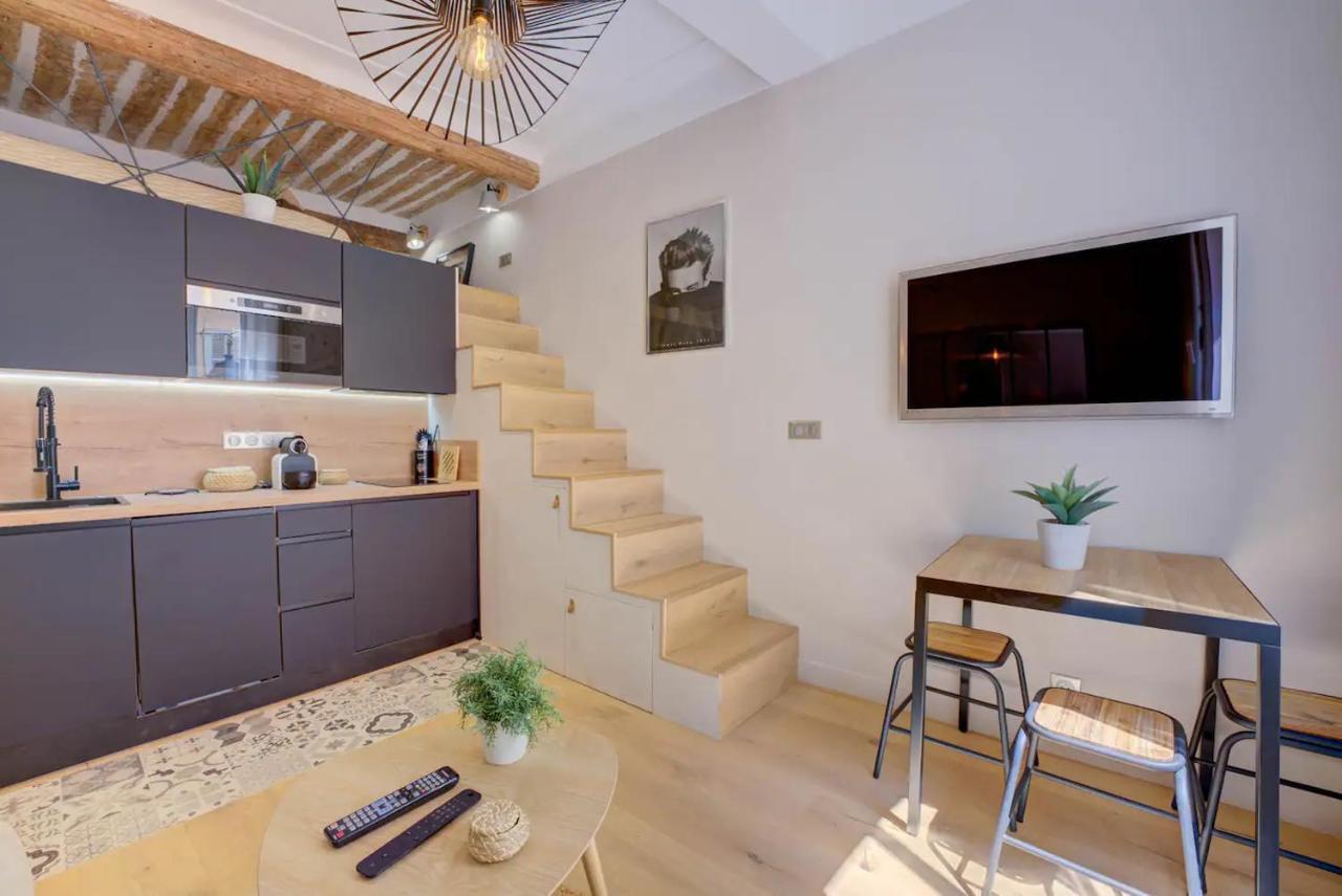 Duplex Studio Apt Mezzanine Near Shops & Cafes Antibes Eksteriør bilde