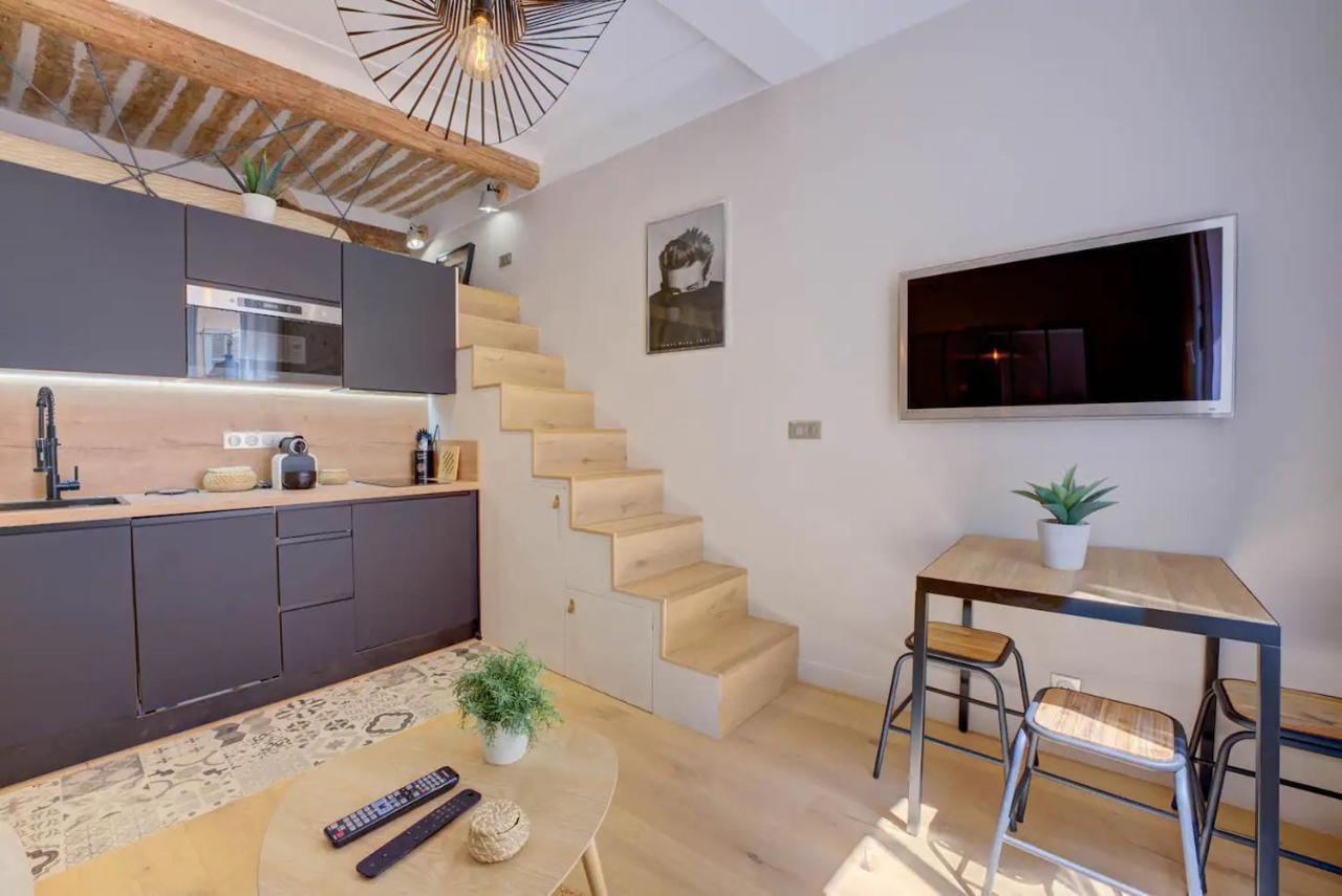 Duplex Studio Apt Mezzanine Near Shops & Cafes Leilighet Antibes Eksteriør bilde